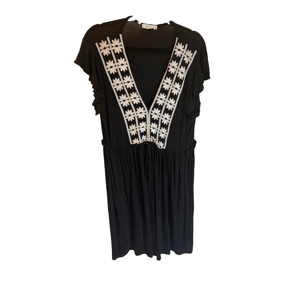 Exist Nautical Sleeveless Dress Anchor Starfish Casual Summer Women's Size Large